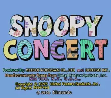 Image n° 1 - screenshots  : Snoopy Concert